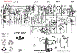 Braun-Super860W-rec-sch维修电路图 手册.pdf