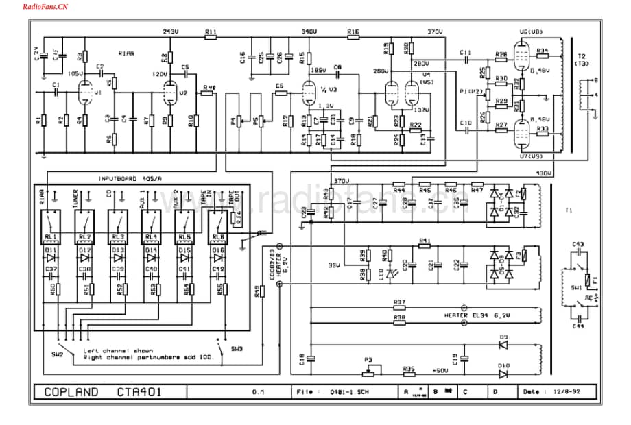 Copland-CTA401-int-sch维修电路图 手册.pdf_第1页