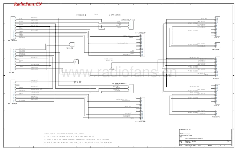 Crest-PRO3301-pwr-sch维修电路图 手册.pdf_第2页