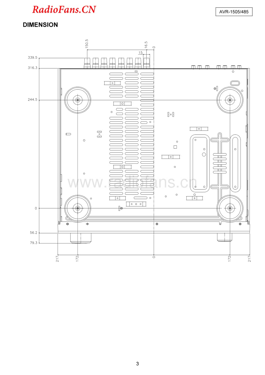 Denon-AVR485-avr-sm维修电路图 手册.pdf_第3页