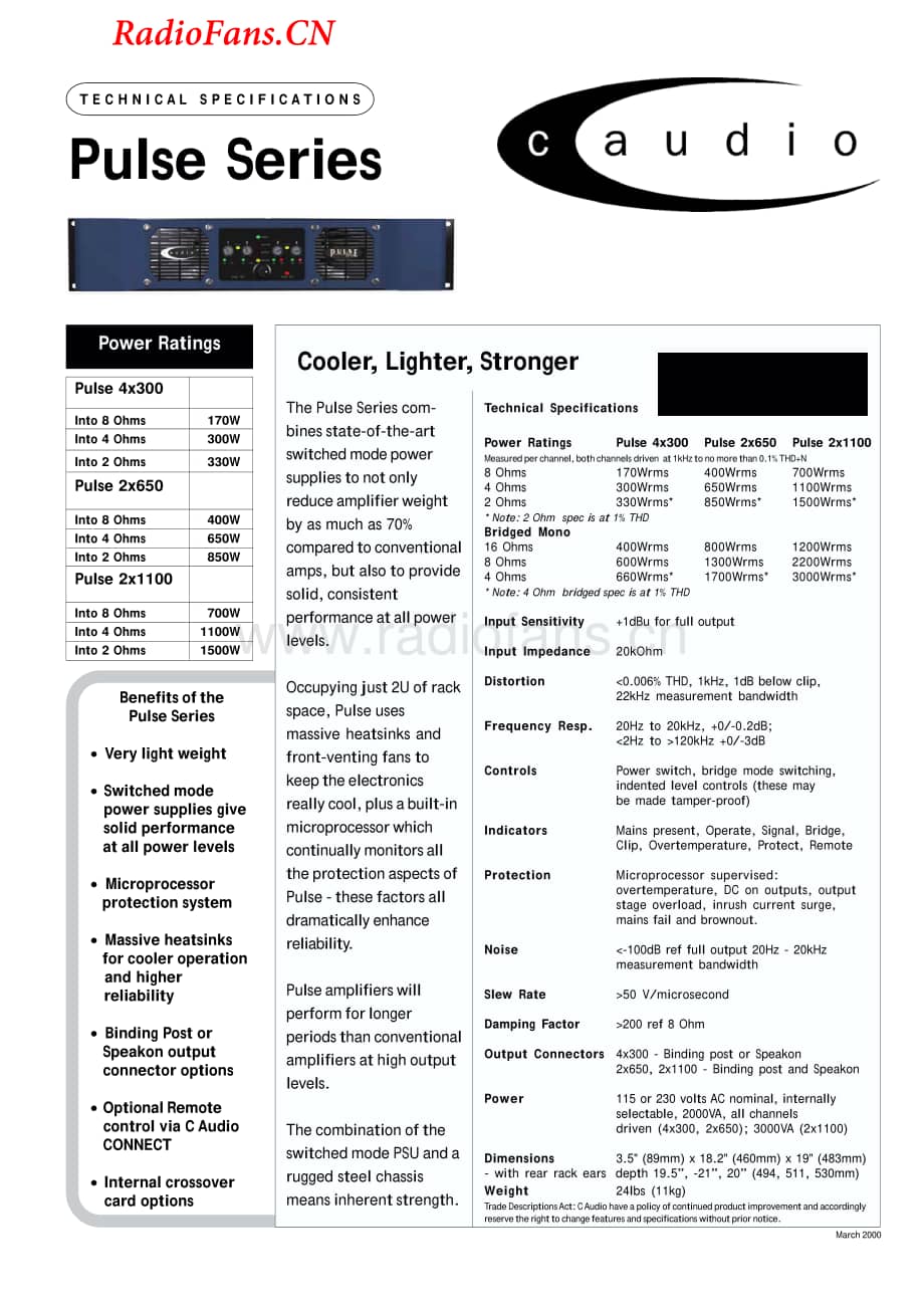 Crest-Pulse-series-pwr-sm维修电路图 手册.pdf_第1页