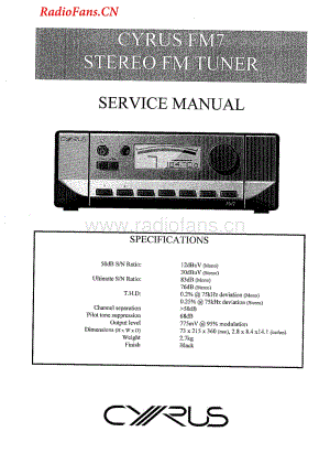 Cyrus-FM7-tun-sm维修电路图 手册.pdf
