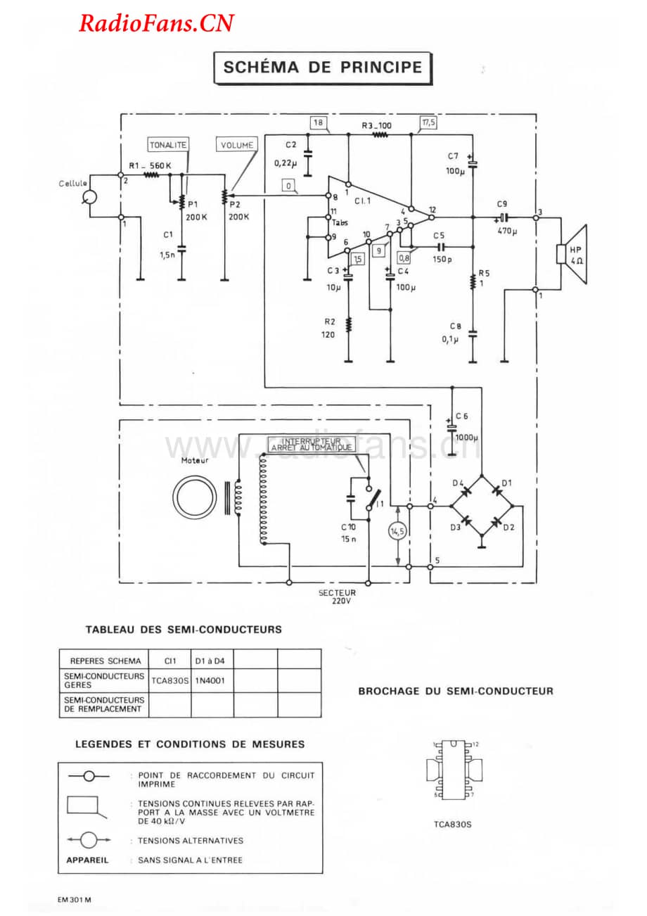Continental-EL1466M-tt-sm维修电路图 手册.pdf_第3页