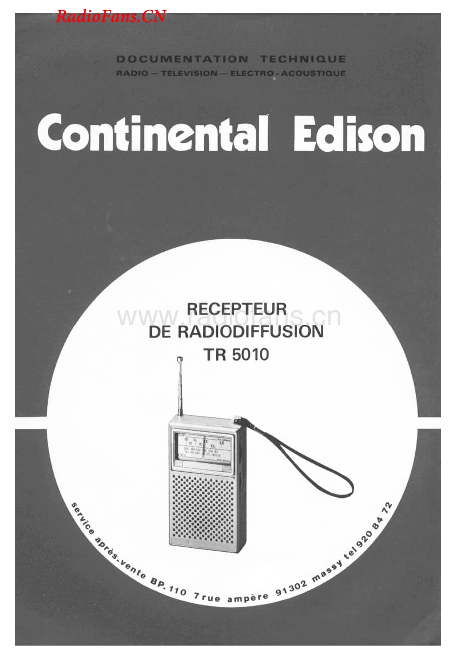 Continental-TR5010-rec-sch维修电路图 手册.pdf_第1页