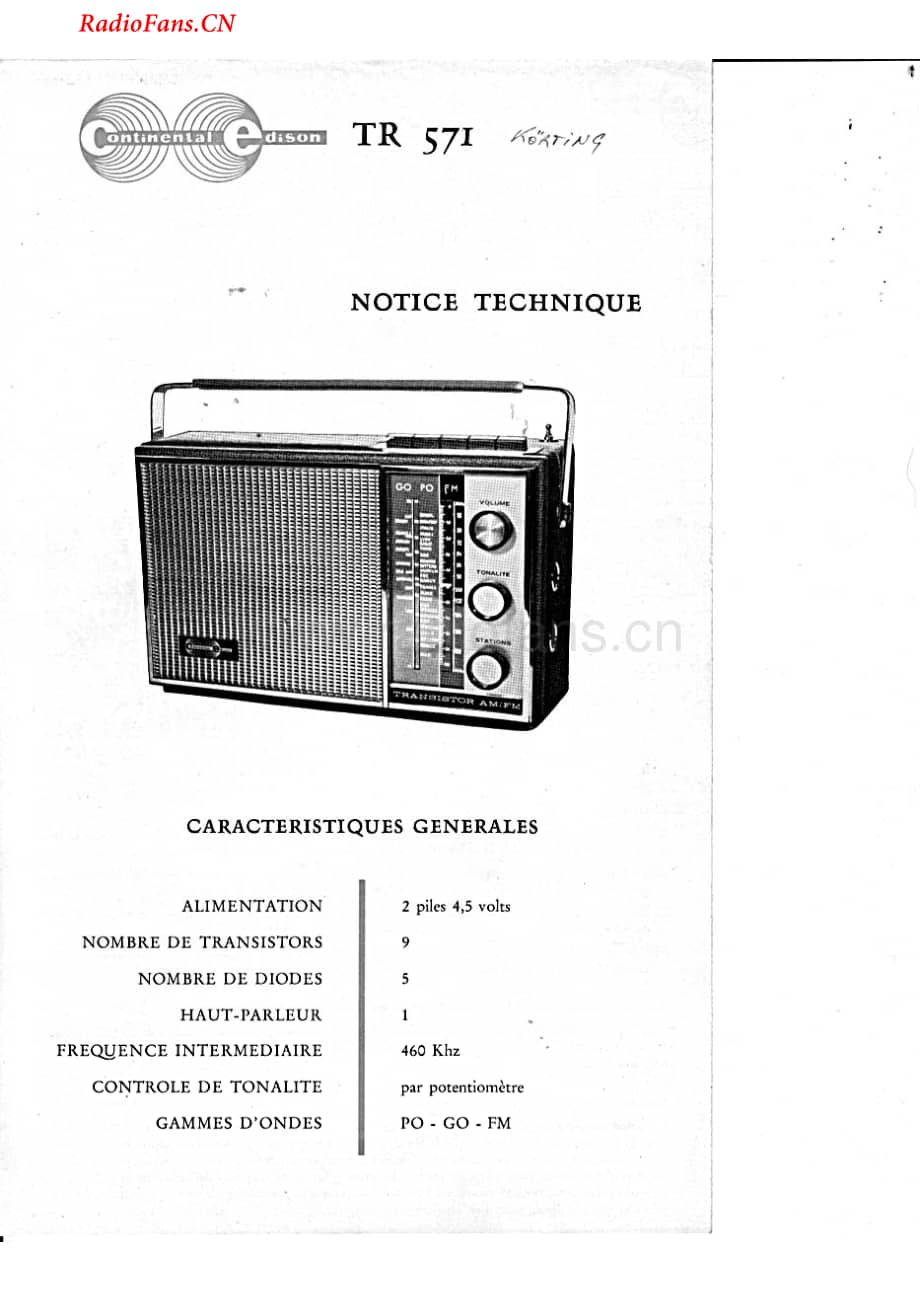 Continental-TR571-rec-sch维修电路图 手册.pdf_第1页