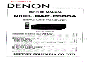 Denon-DAP2500A-pre-sm维修电路图 手册.pdf