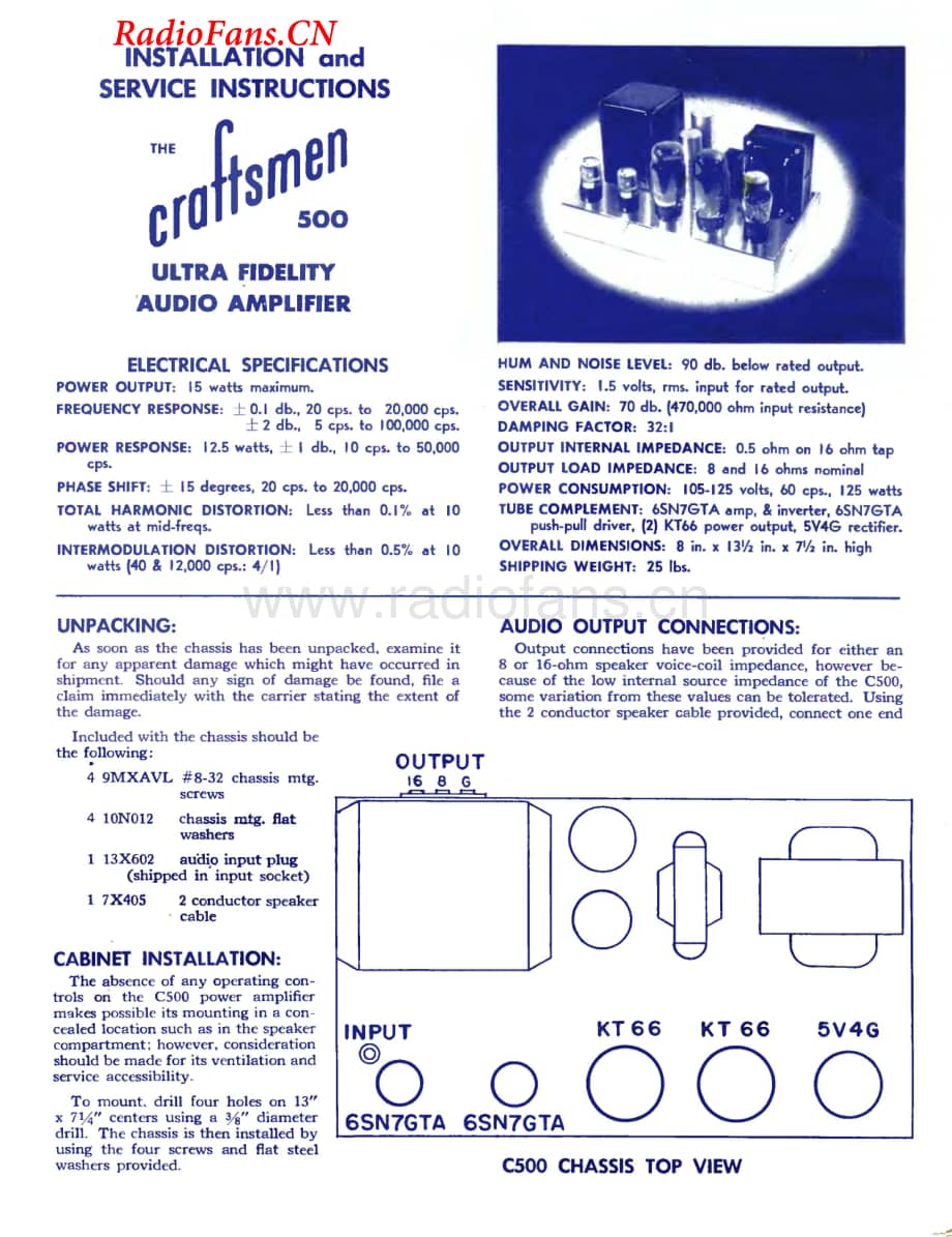 Craftsmen-500-pwr-sm维修电路图 手册.pdf_第1页
