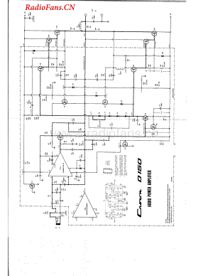 Crown-D150-pwr-sch维修电路图 手册.pdf