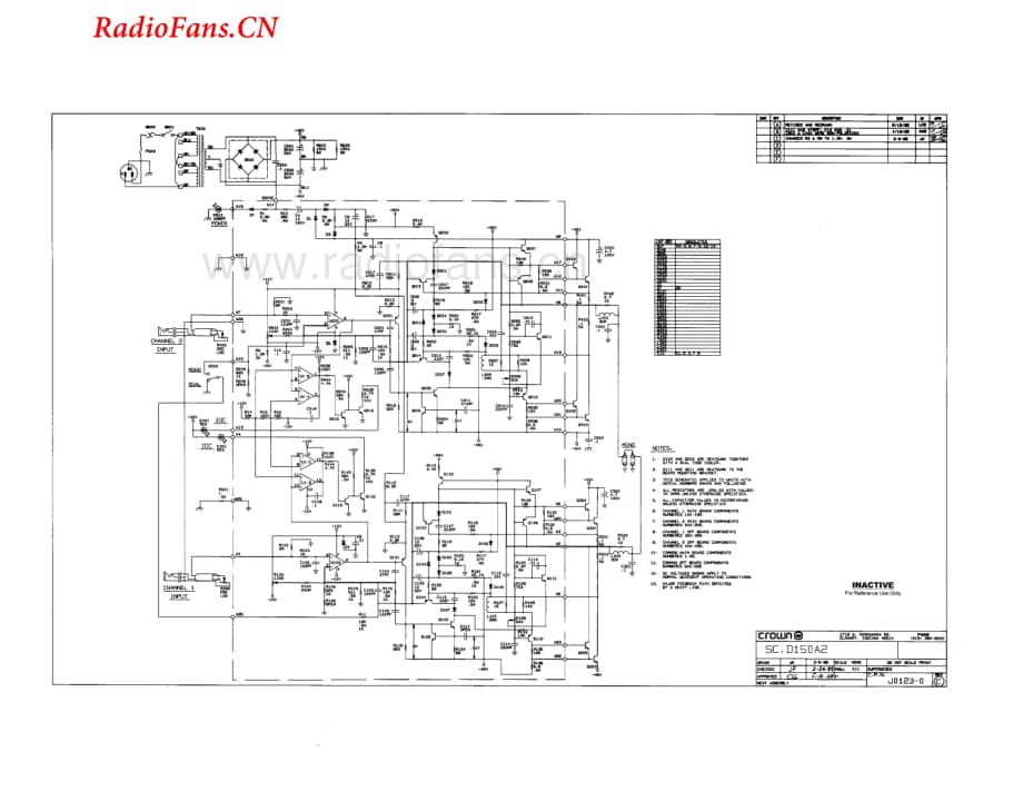 Crown-D150-pwr-sch维修电路图 手册.pdf_第3页