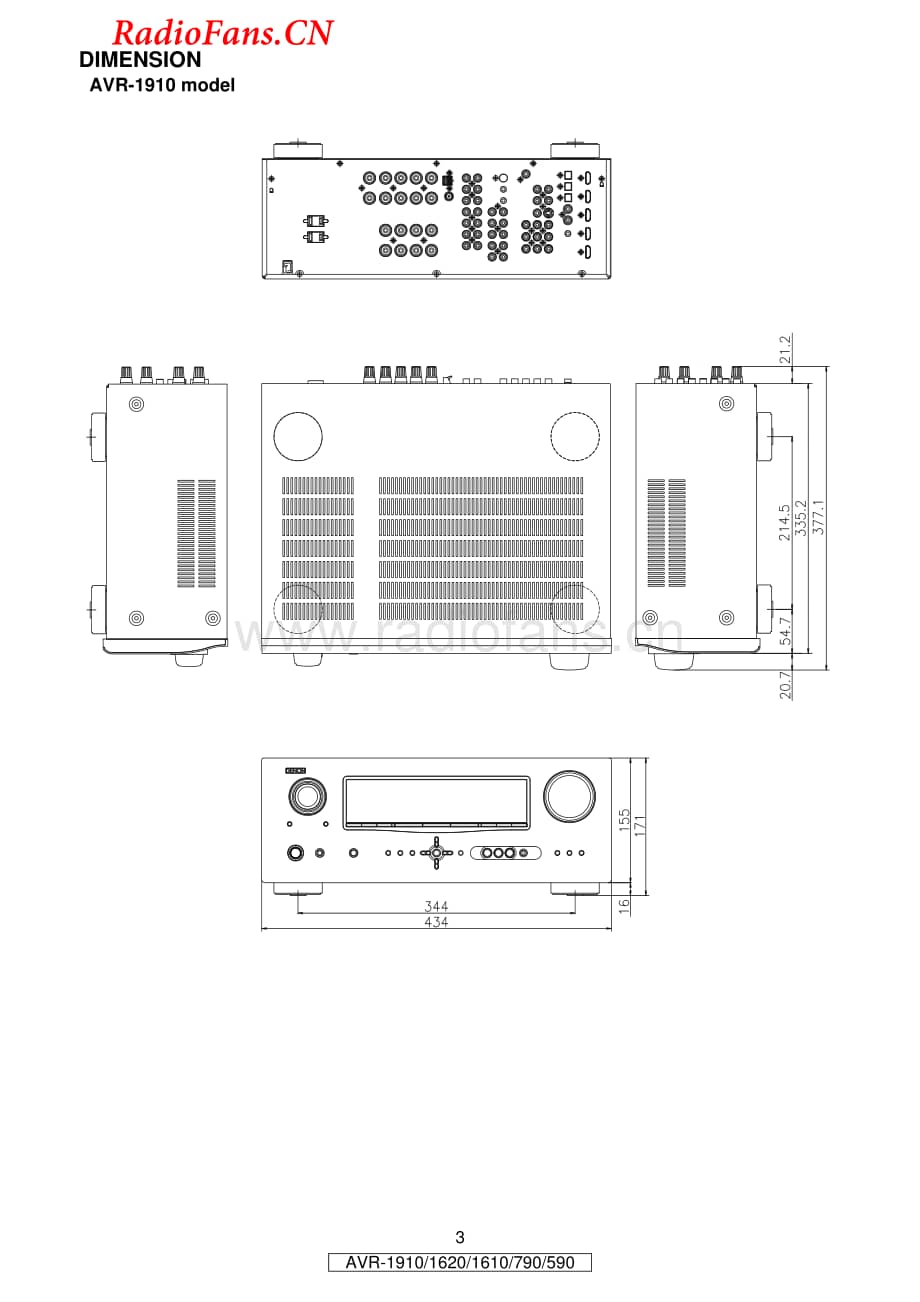 Denon-AVR1620-avr-sm维修电路图 手册.pdf_第3页