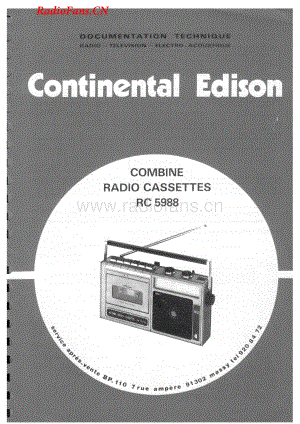 Continental-RC5088-rec-sm维修电路图 手册.pdf