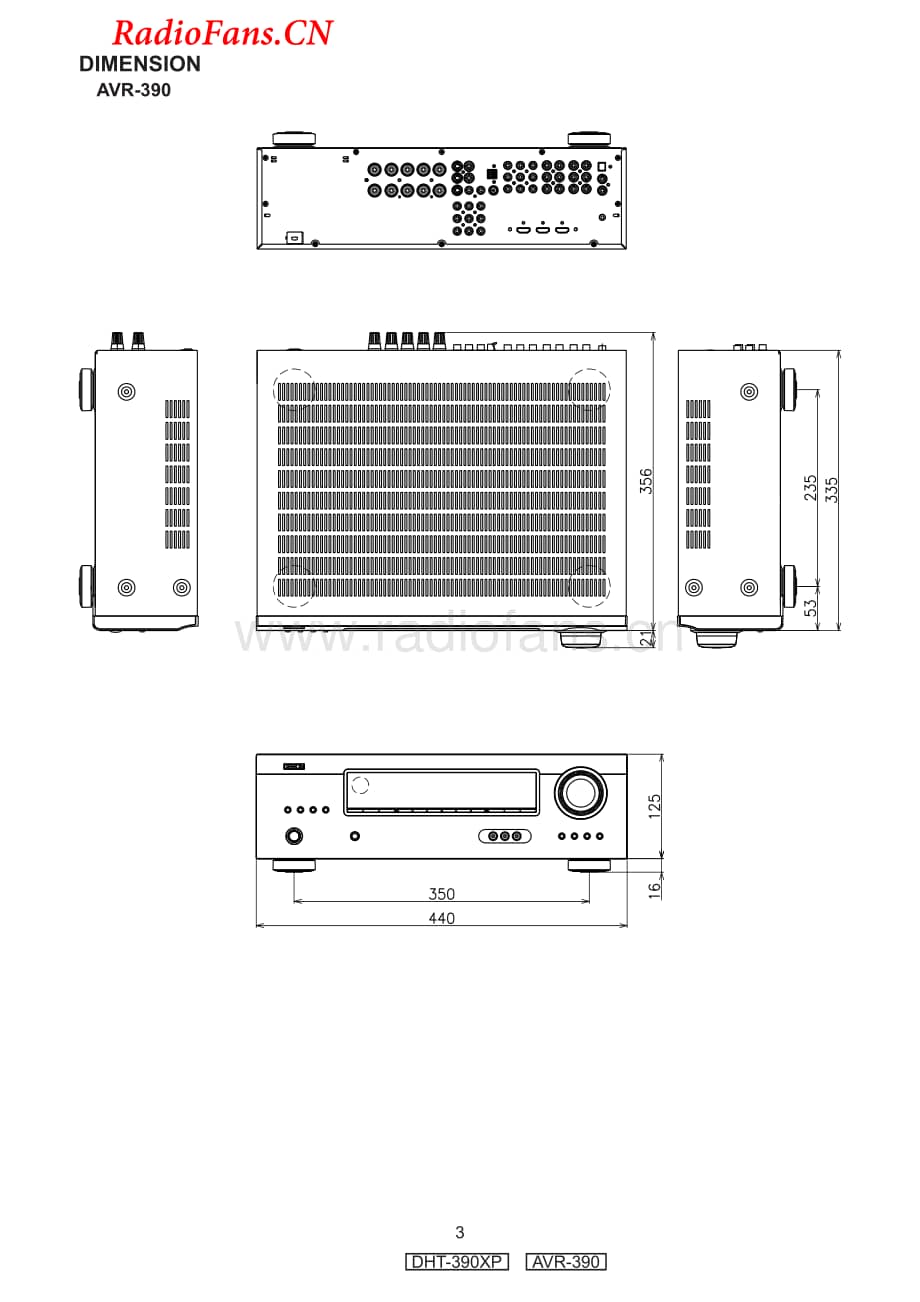 Denon-AVR390-avr-sm维修电路图 手册.pdf_第3页