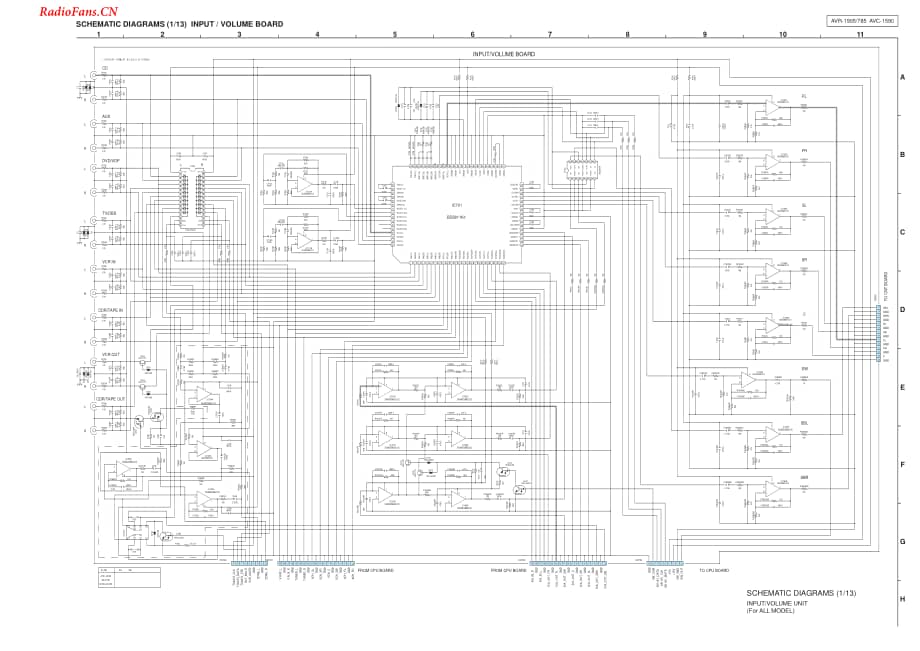 Denon-AVR1905-avr-sch维修电路图 手册.pdf_第1页