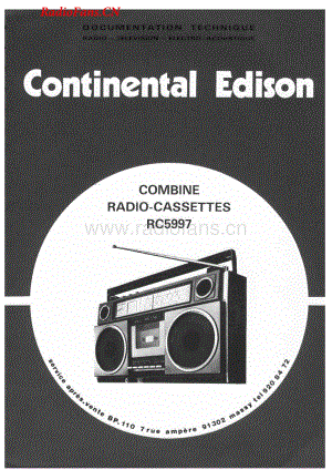 Continental-RC5997-rec-sm维修电路图 手册.pdf