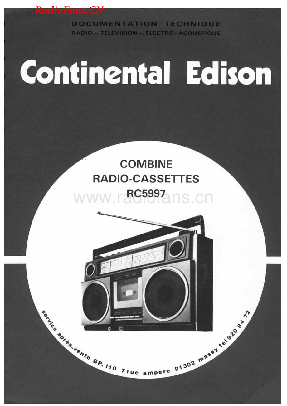 Continental-RC5997-rec-sm维修电路图 手册.pdf_第1页