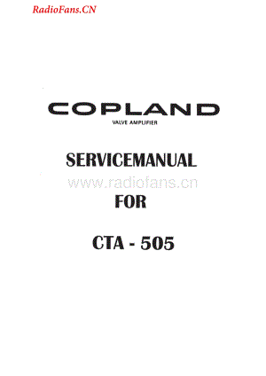 Copland-CTA505-pwr-sm维修电路图 手册.pdf