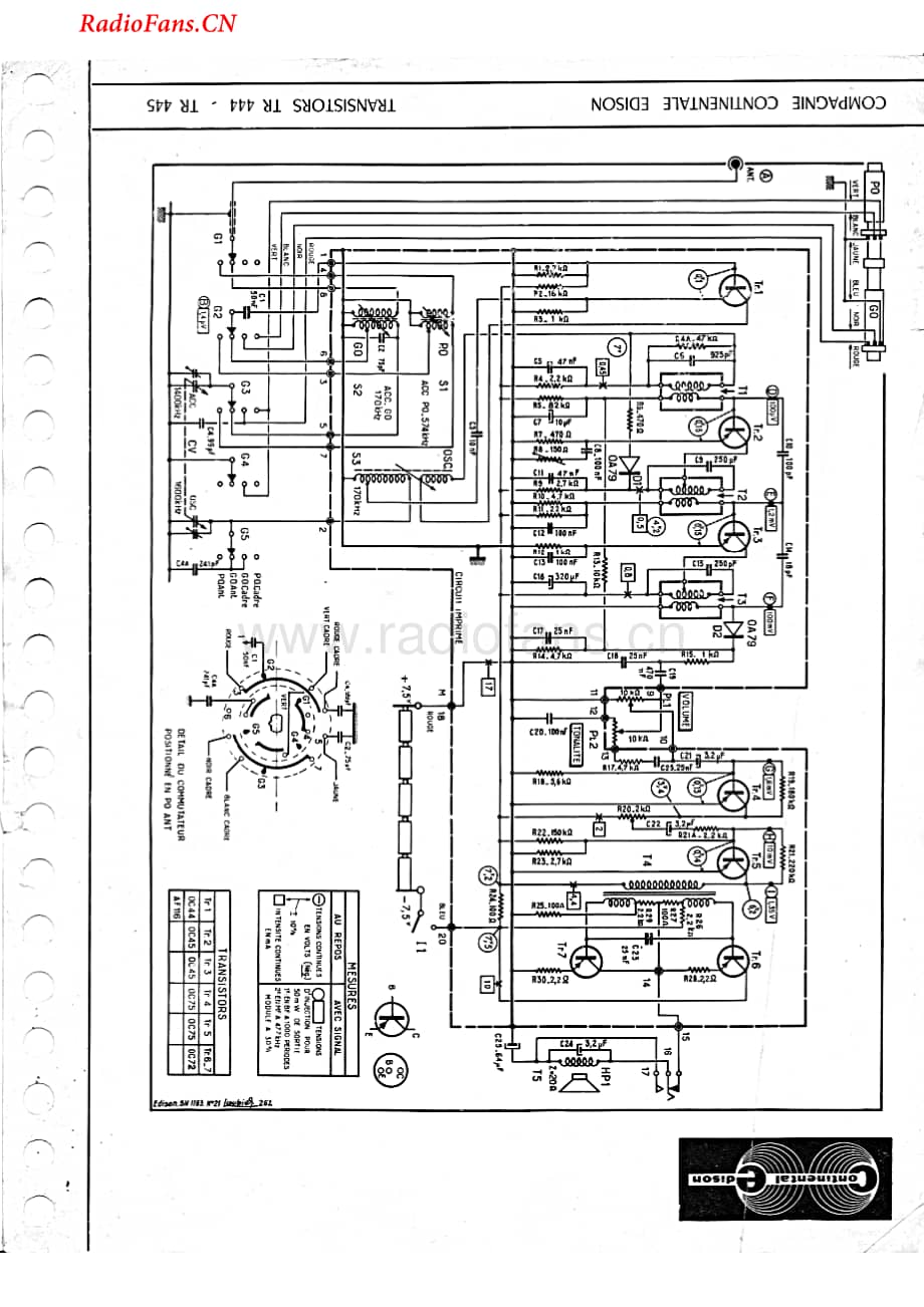 Continental-TR445-rec-sch维修电路图 手册.pdf_第2页