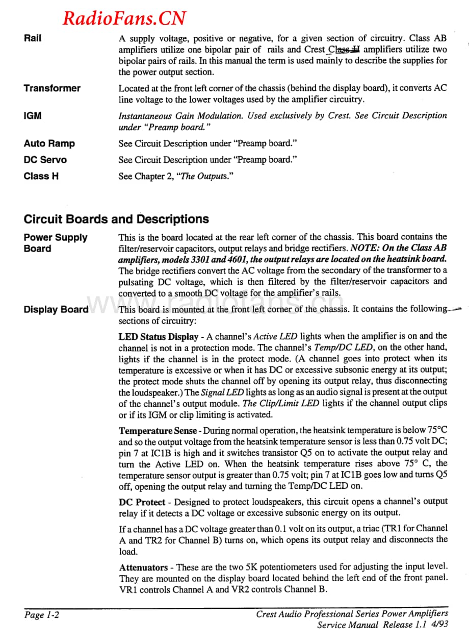 Crest-4801-pwr-sm维修电路图 手册.pdf_第3页