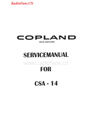 Copland-CSA14-int-sm维修电路图 手册.pdf