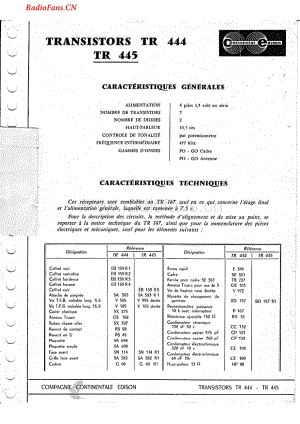 Continental-TR444-rec-sch维修电路图 手册.pdf