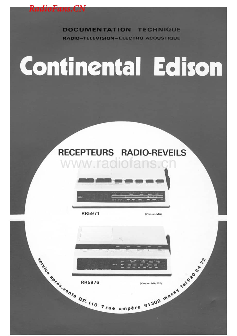 Continental-RR5976-rec-sm维修电路图 手册.pdf_第1页