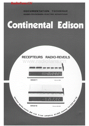 Continental-RR5971-rec-sm维修电路图 手册.pdf