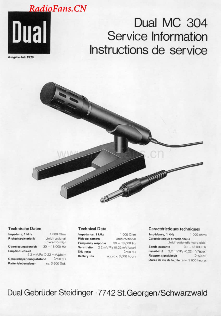 Dual-MC304-mic-sm维修电路图 手册.pdf_第1页