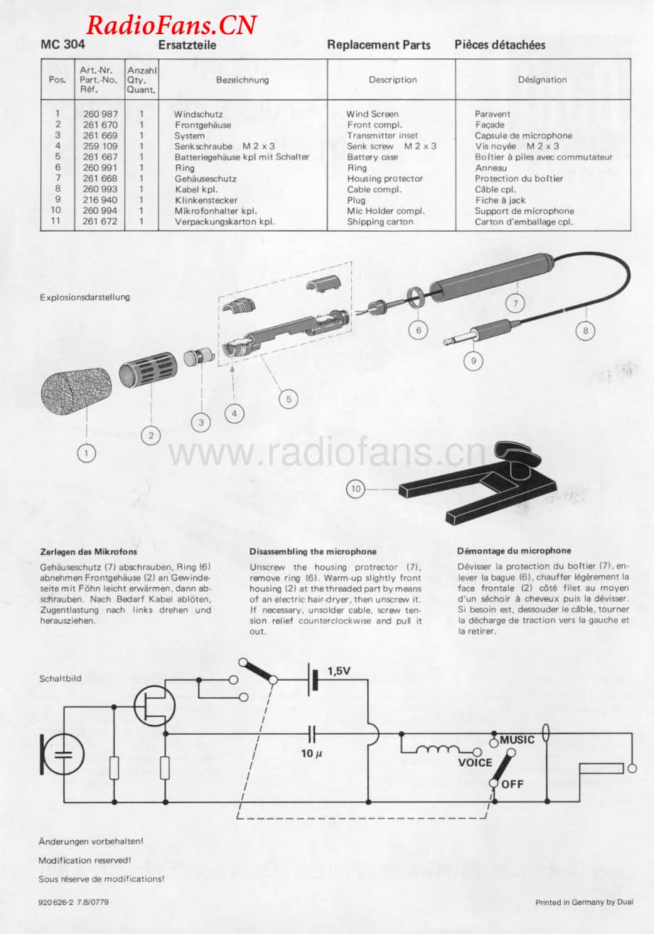 Dual-MC304-mic-sm维修电路图 手册.pdf_第2页