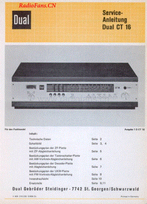 Dual-CT16-tun-sm维修电路图 手册.pdf