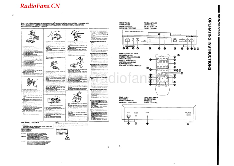 Denon-DCD735-cd-sm维修电路图 手册.pdf_第2页