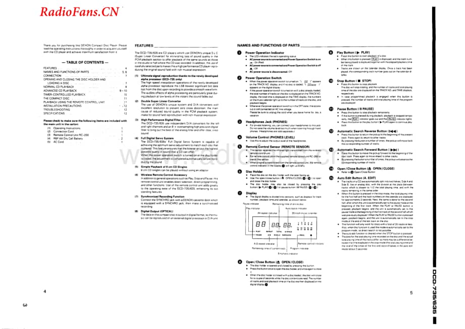 Denon-DCD735-cd-sm维修电路图 手册.pdf_第3页