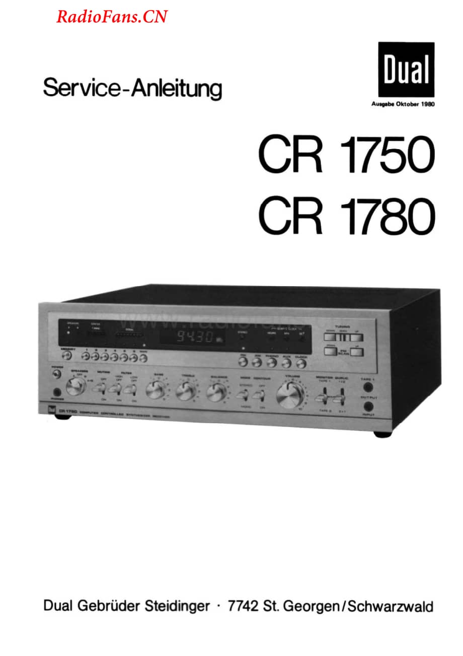 Dual-CR1750-rec-sm1维修电路图 手册.pdf_第1页