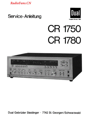 Dual-CR1750-rec-sm1维修电路图 手册.pdf