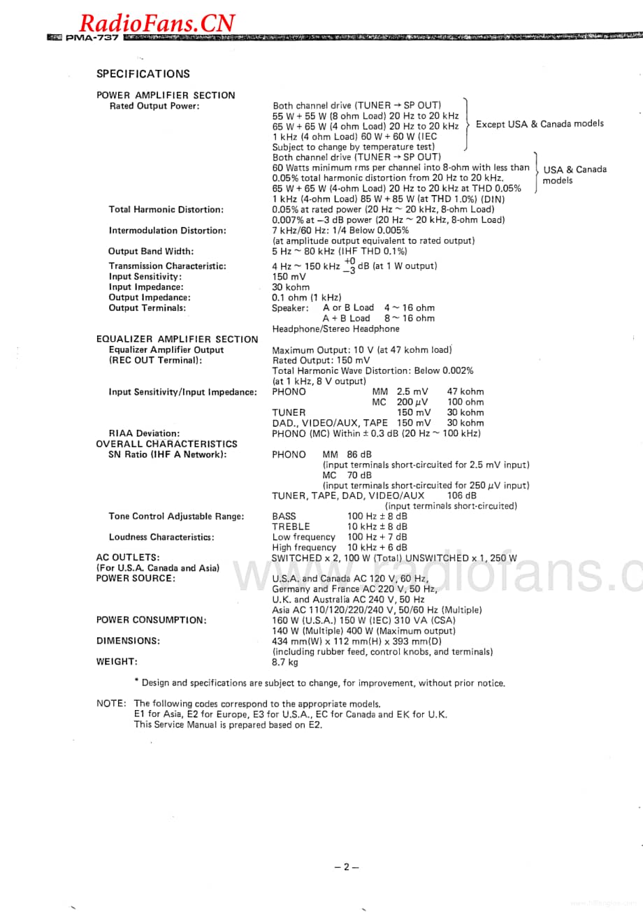 Denon-PMA737-int-sm维修电路图 手册.pdf_第2页