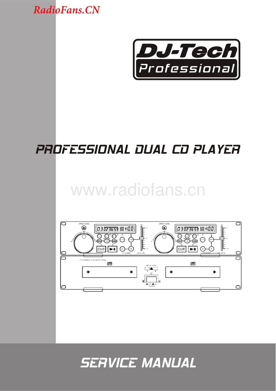 DJTech-DUAL-cd-sm维修电路图 手册.pdf_第1页