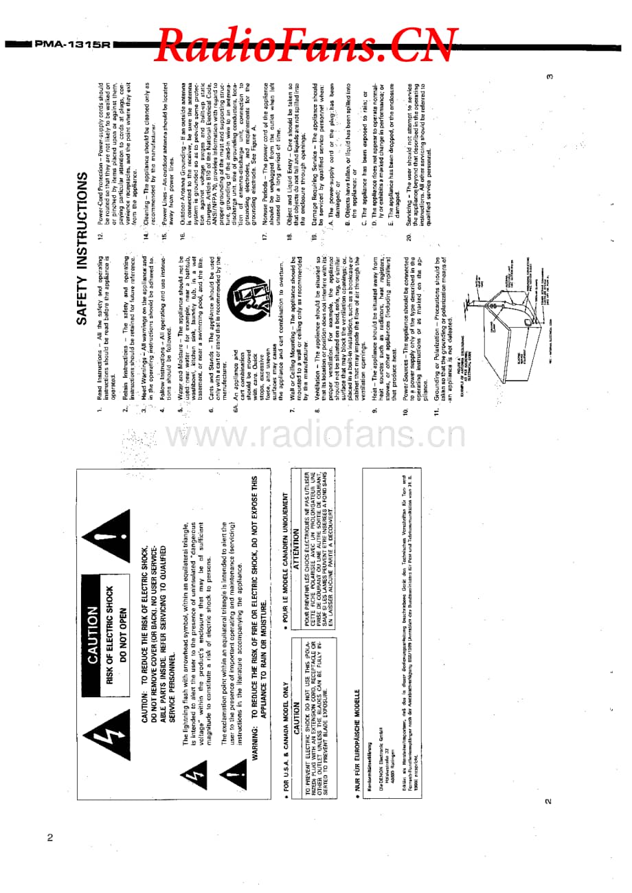 Denon-PMA1315R-int-sm维修电路图 手册.pdf_第2页