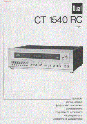 Dual-CT1540RC-tun-wd维修电路图 手册.pdf