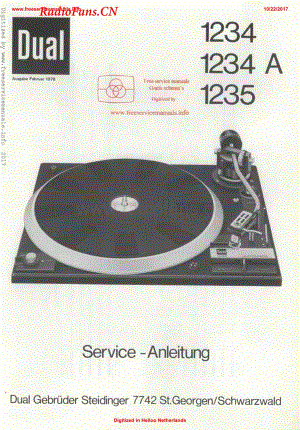 Dual-1235-tt-sm维修电路图 手册.pdf