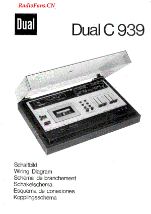 Dual-C939-tape-sch维修电路图 手册.pdf