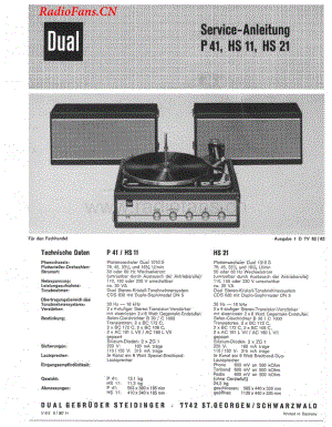 Dual-HS11-tt-sm维修电路图 手册.pdf
