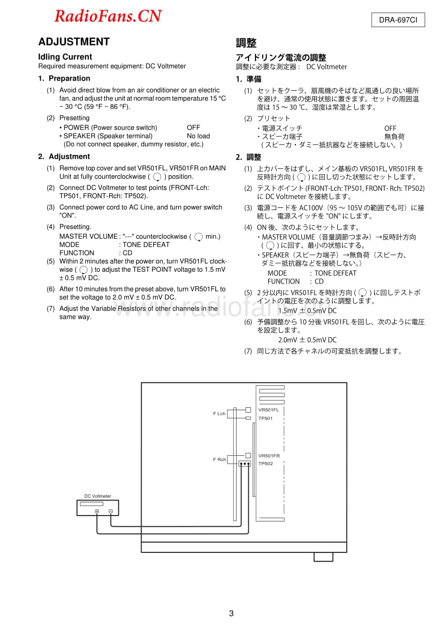 Denon-DRA697CI-rec-sm维修电路图 手册.pdf_第3页