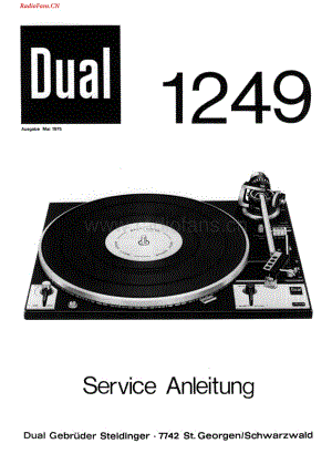 Dual-1249-tt-sm2维修电路图 手册.pdf