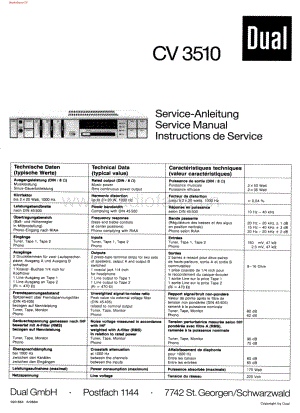 Dual-CV3510-int-sm维修电路图 手册.pdf