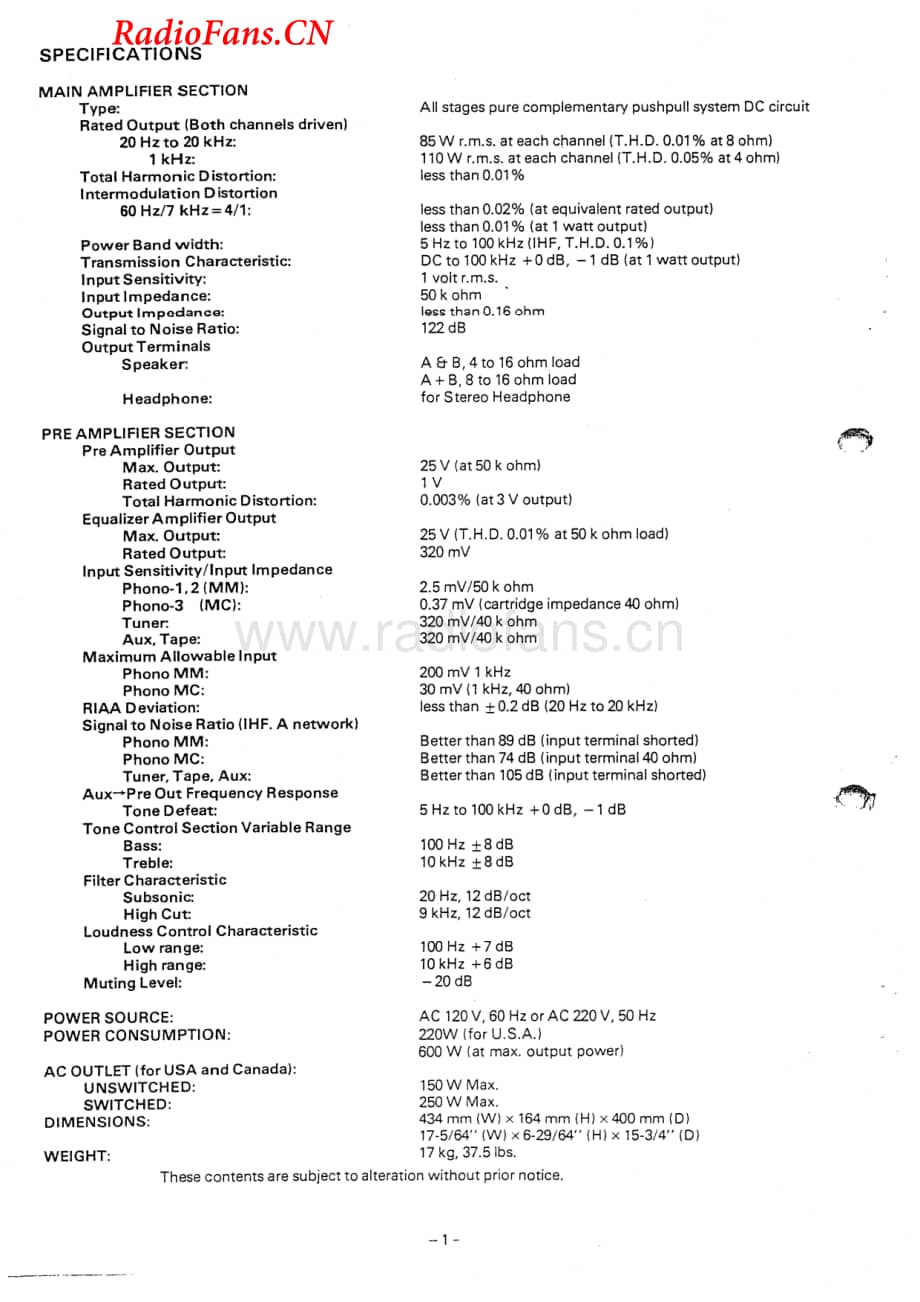 Denon-PMA850-int-sm维修电路图 手册.pdf_第2页