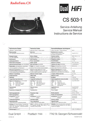 Dual-CS503-1-tt-sm维修电路图 手册.pdf