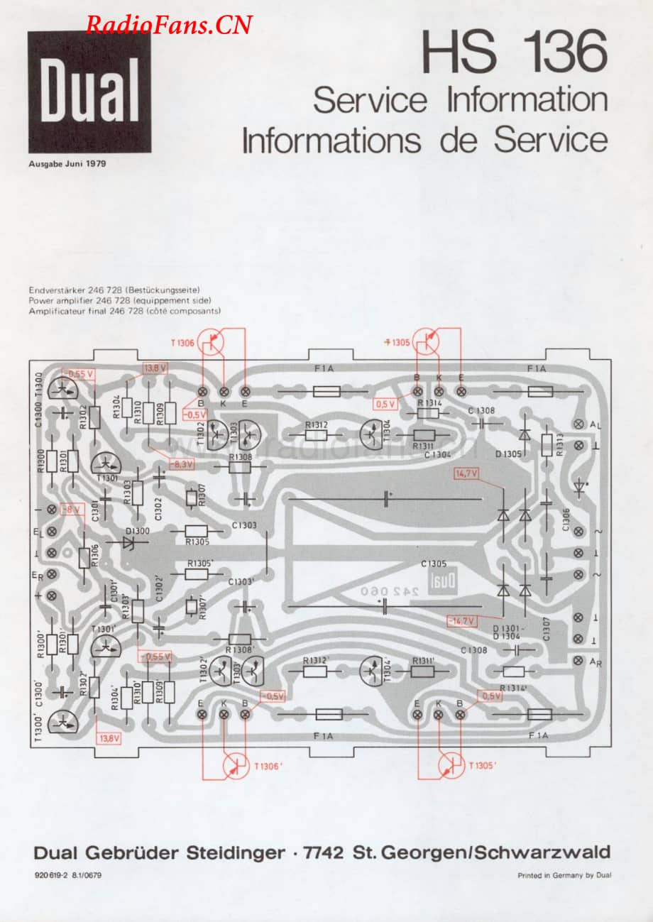 Dual-HS136-tt-sm维修电路图 手册.pdf_第2页