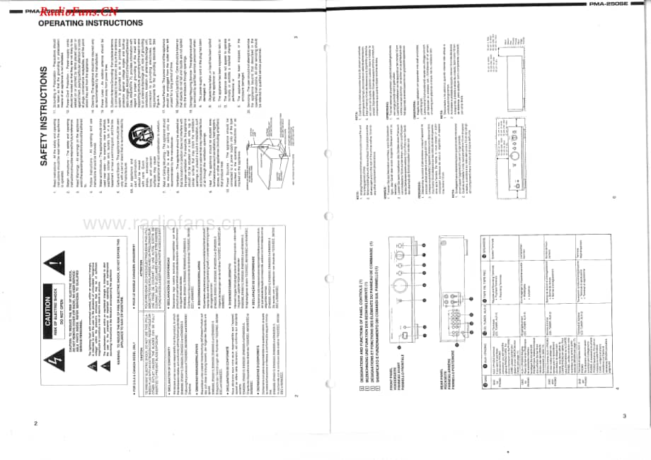 Denon-PMA250SE-int-sm维修电路图 手册.pdf_第2页
