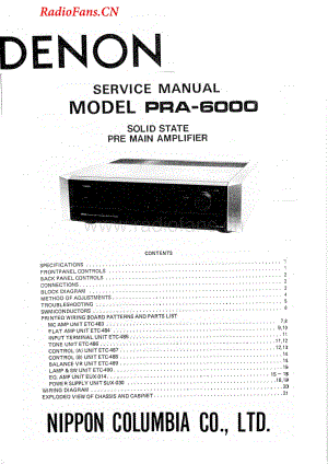 Denon-PRA6000-pre-sm维修电路图 手册.pdf