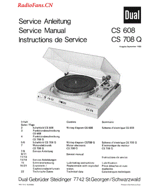 Dual-CS608-tt-sm维修电路图 手册.pdf