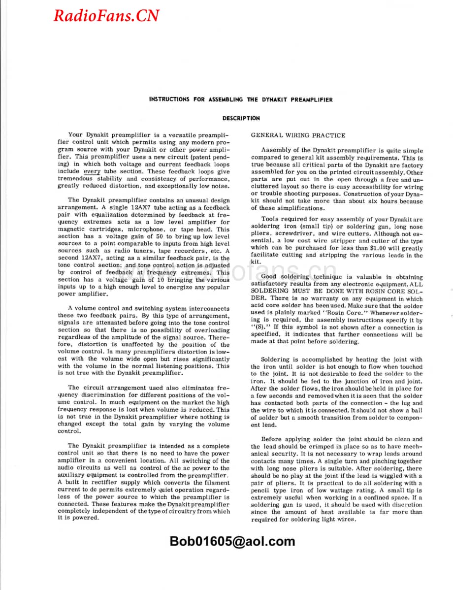 Dynaco-PAM1-pre-sm维修电路图 手册.pdf_第2页